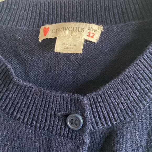 Crewcuts Cardigan with Ruffled Hems - Picture 2 of 4